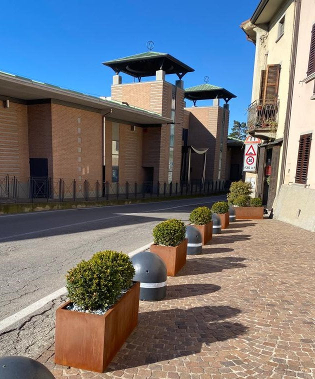 CASSIA 10.4 — Fioriera Corten 100 x 40 x H40 cm