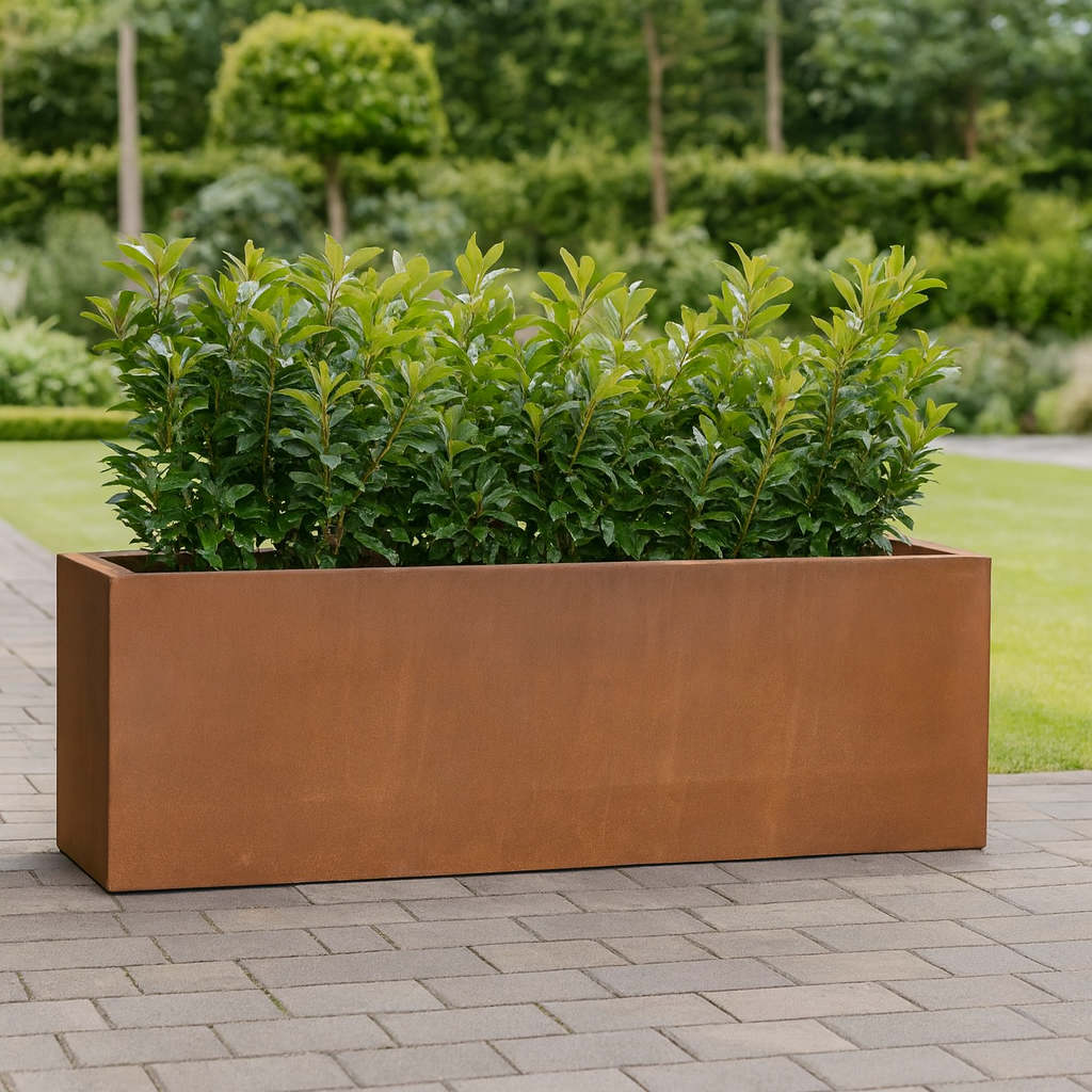 CASSIA 10.4 — Fioriera Corten 100 x 40 x H40 cm