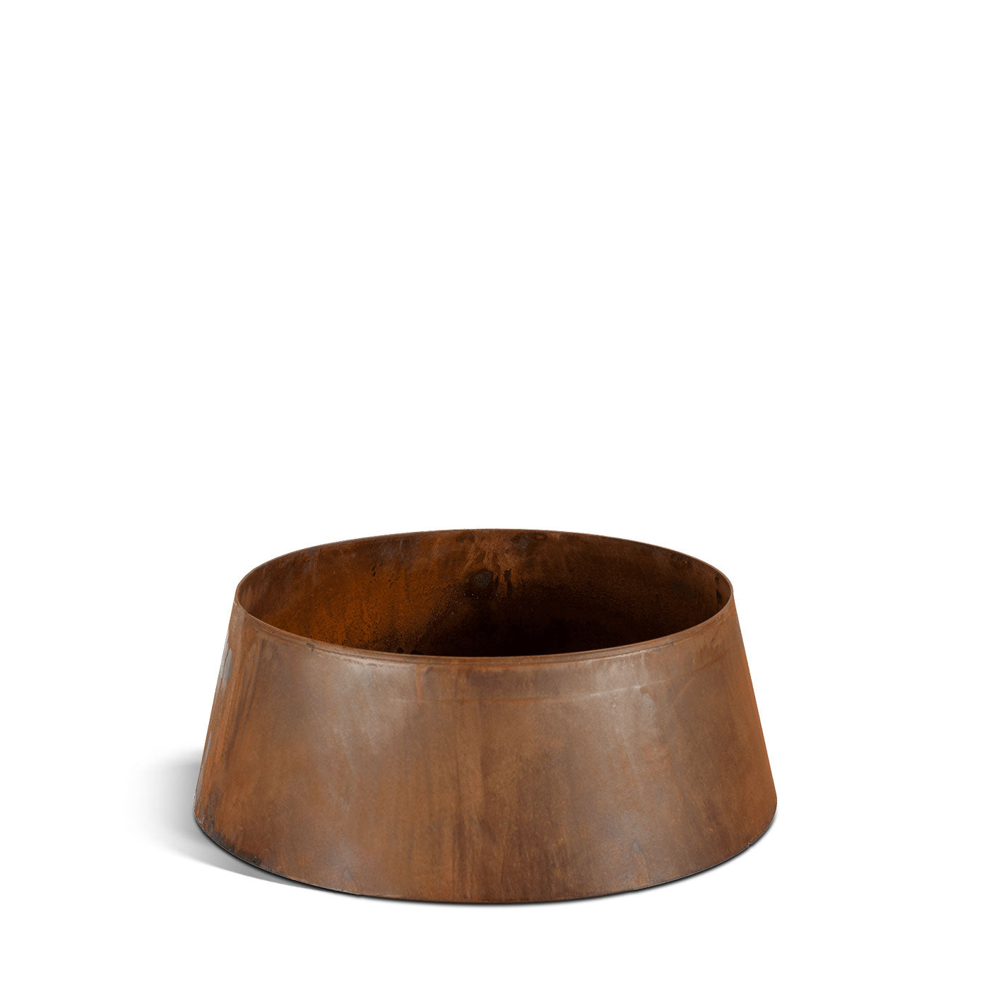 FIAMMA — Braciere conico in Acciaio Corten